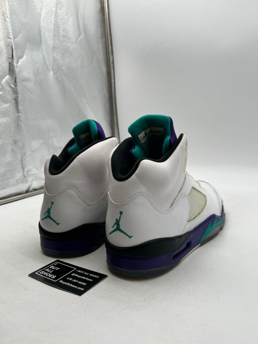 Jordan 5 Retro Grape (2013) 13 (Moderately Worn Pre-Owned) - Image 5
