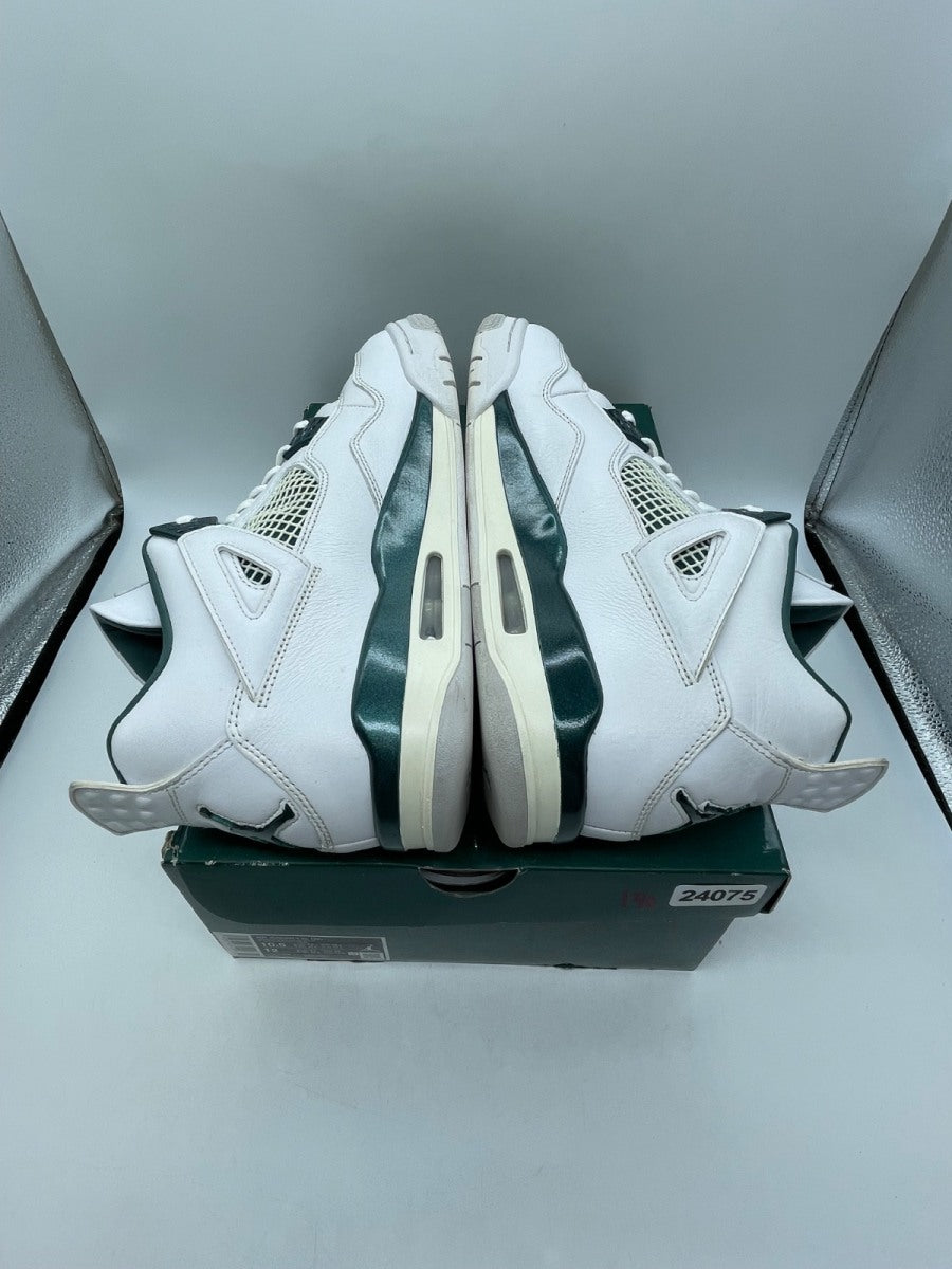 Jordan 4 Retro Oxidized Green 10.5 (Moderately Worn Pre-Owned)JordanWhite/Oxidized Green/White/Neutral Grey - Image 6