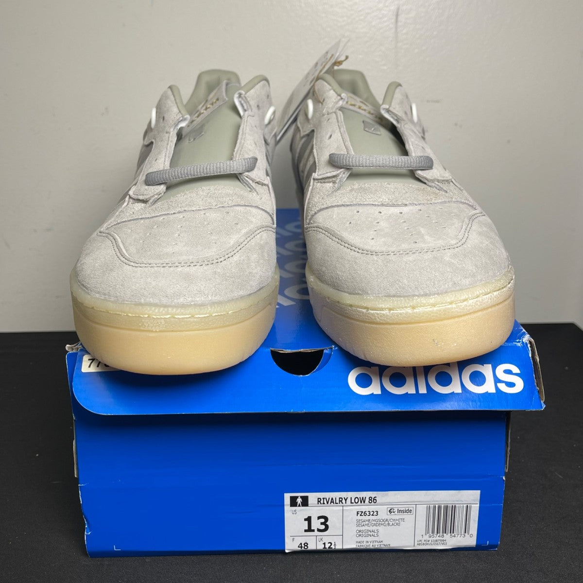 adidas Rivalry Low 86 Sesame (Size 13) - Image 2