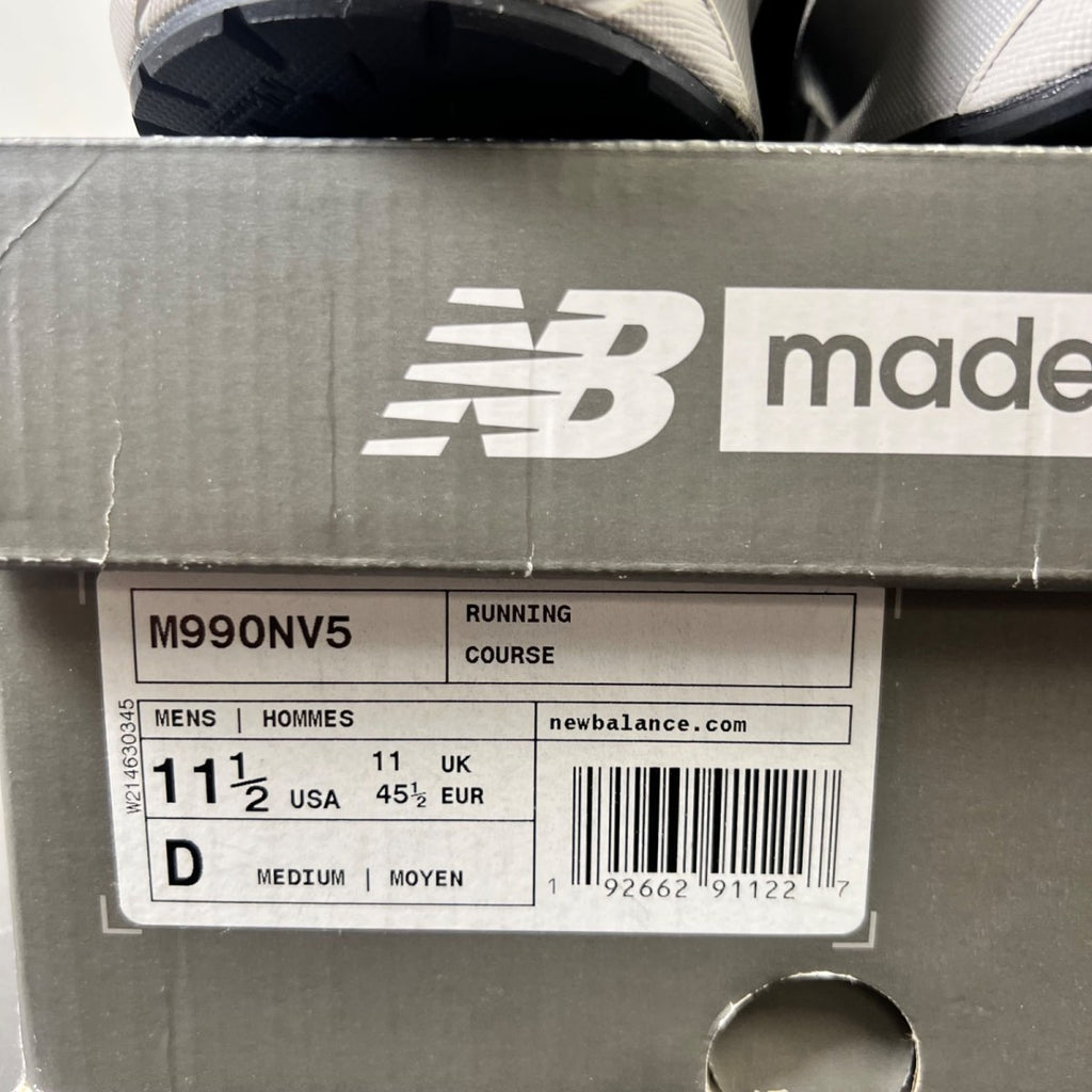 New Balance 990v5 Navy (Size 11.5) - Image 6