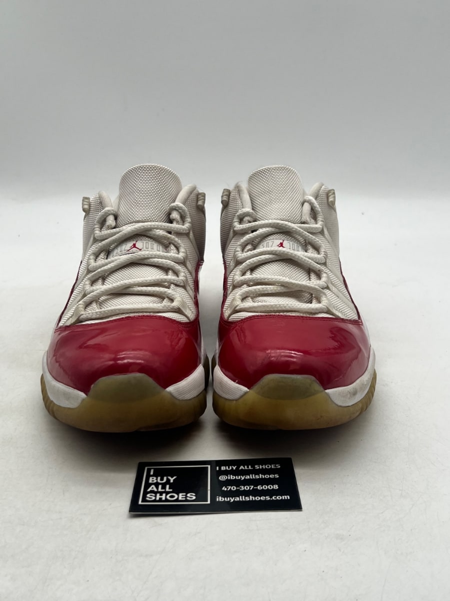 Jordan 11 Retro Low Cherry (2016) 11.5 (Heavily Worn Pre-Owned) - Image 2