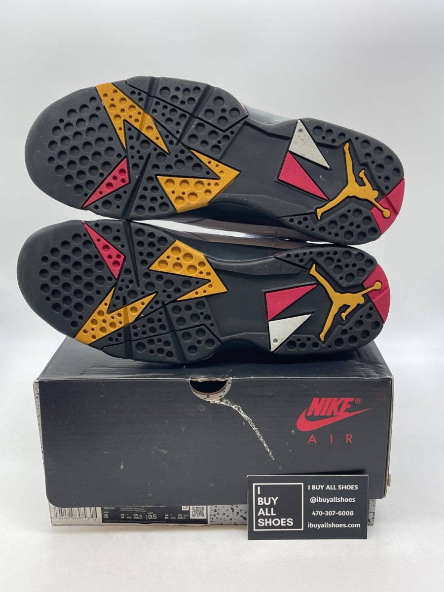 Jordan 7 Retro Cardinal (2022) 8 (Moderately Worn Pre-Owned) - Image 7