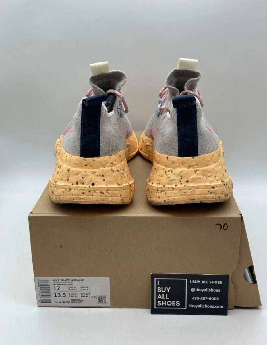 Nike Space Hippie 01 Melon Tint Aquamarine 12 (Moderately Worn Pre-Owned)NikeVast Grey/Summit White-Melon Tint - Image 3