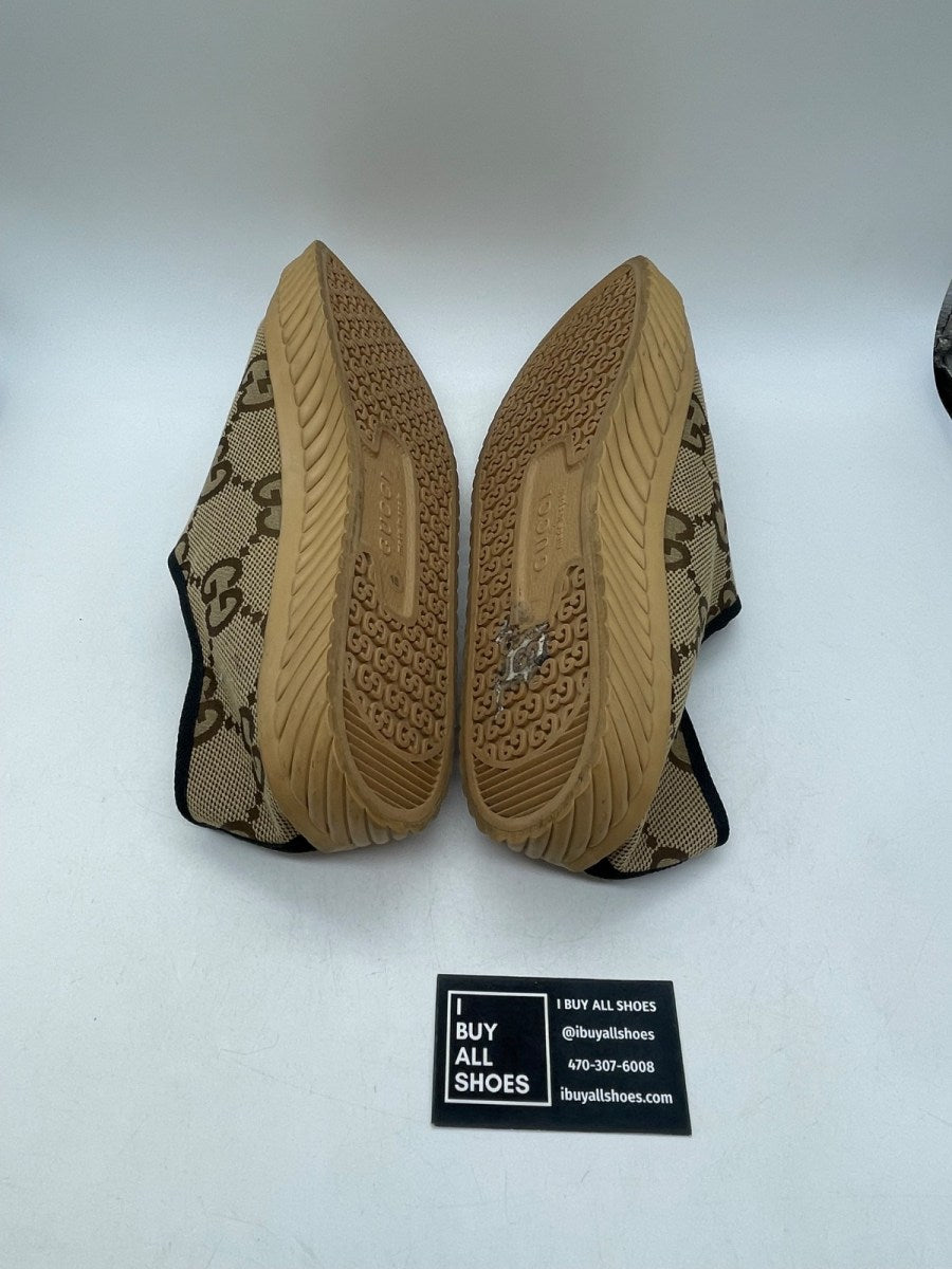 Gucci Maxi GG Low Top Beige Ebony 16 (Moderately Worn Pre-Owned) - Image 6