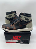 Jordan 1 Retro High Light Army Rust Shadow Patina 12 (Moderately Worn Pre-Owned) - Image 1