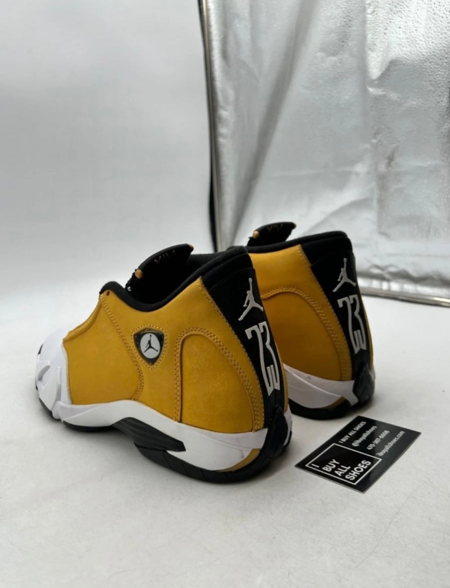 Jordan 14 Retro Light Ginger (2022) 10 (Lightly Worn Pre-Owned)JordanLight Ginger/Black/White - Image 4