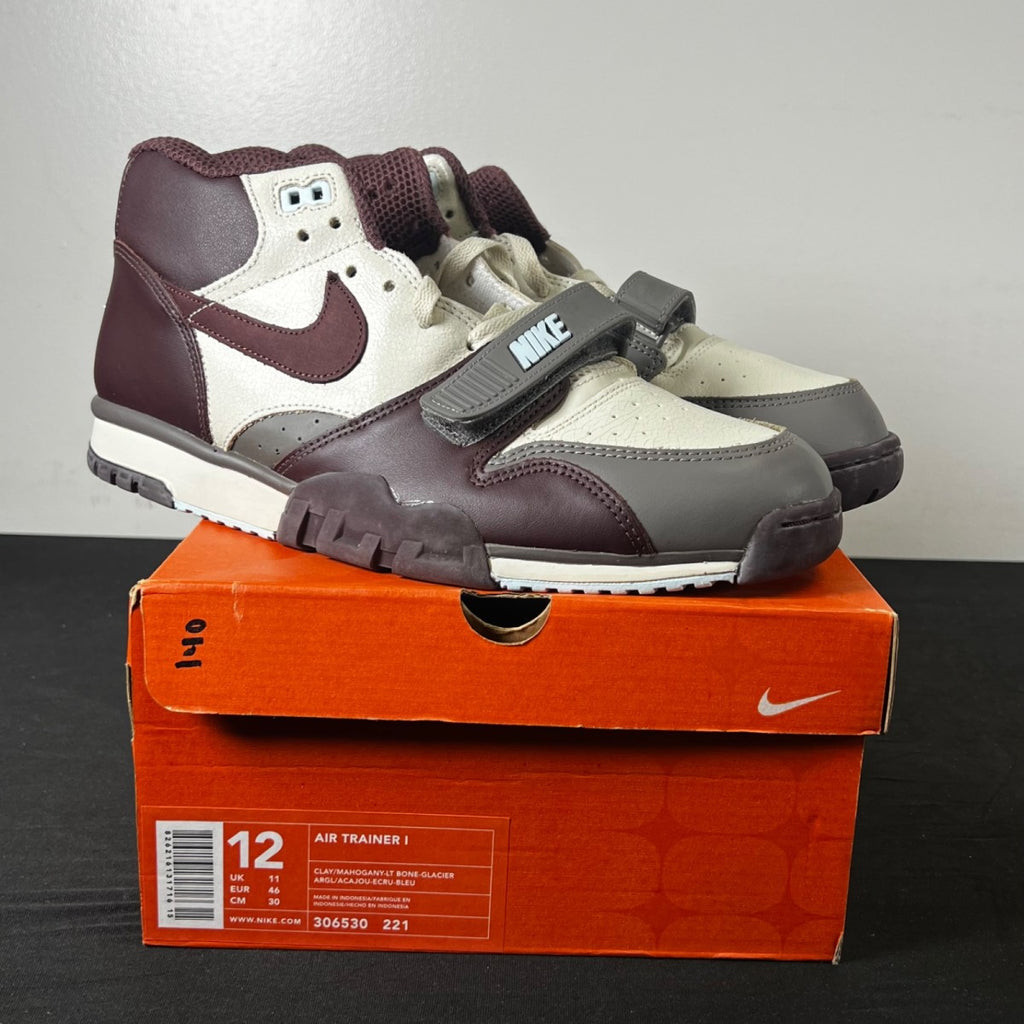 Nike Air Trainer 1 'Twisted Prep Pack - Clay Mahogany' 12 (New Pre-Owned)Nike - Image 1