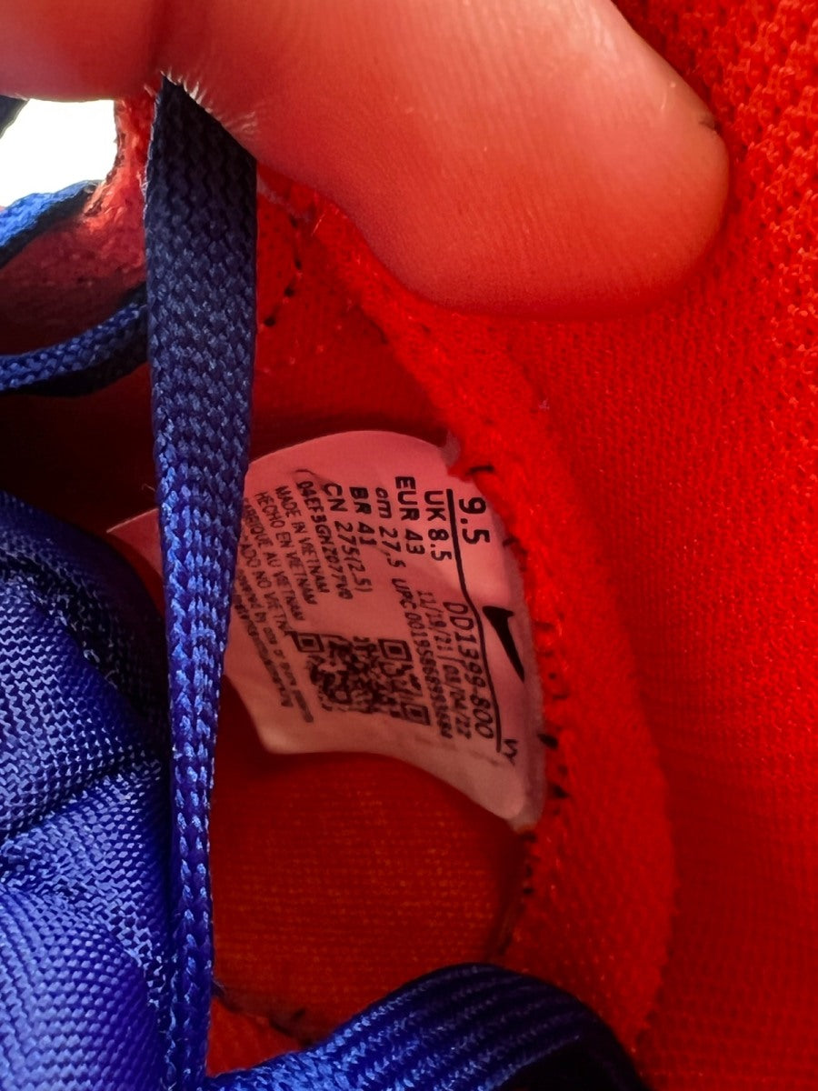 Nike Dunk High Knicks 9.5 (Lightly Worn Pre-Owned)NikeOrange/Deep Royal Blue/White/Orange - Image 7