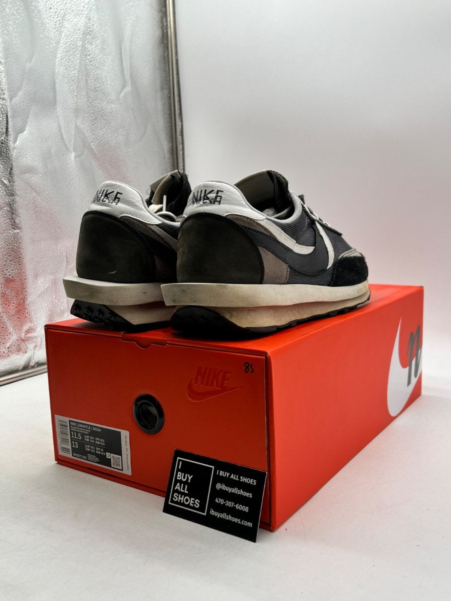 Nike LD Waffle sacai Black 11.5 (Moderately Worn Pre-Owned) - Image 5