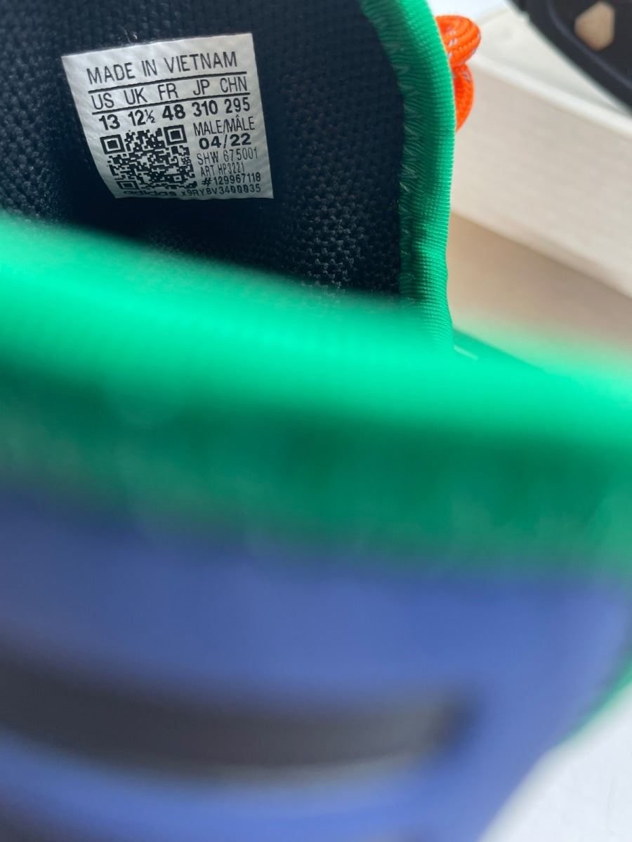 adidas NMD Hu Pharrell Animal Print Leopard Pulse Amber 13 (Moderately Worn Pre-Owned) - Image 8