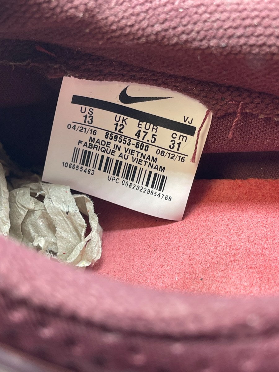 Nike Sock Dart SE Premium Night Maroon 13 (Moderately Worn Pre-Owned) - Image 8