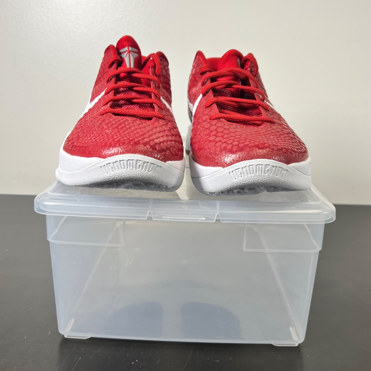 Nike Kobe 6 TB Varsity Red 12 (New Pre-Owned)NikeVarsity Red/White/Metallic Silver - Image 2