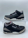 Jordan 3 Retro OG Black Cement (2024) 11 (Moderately Worn Pre-Owned)JordanBlack/Fire Red/Cement Grey/Sail - Image 1