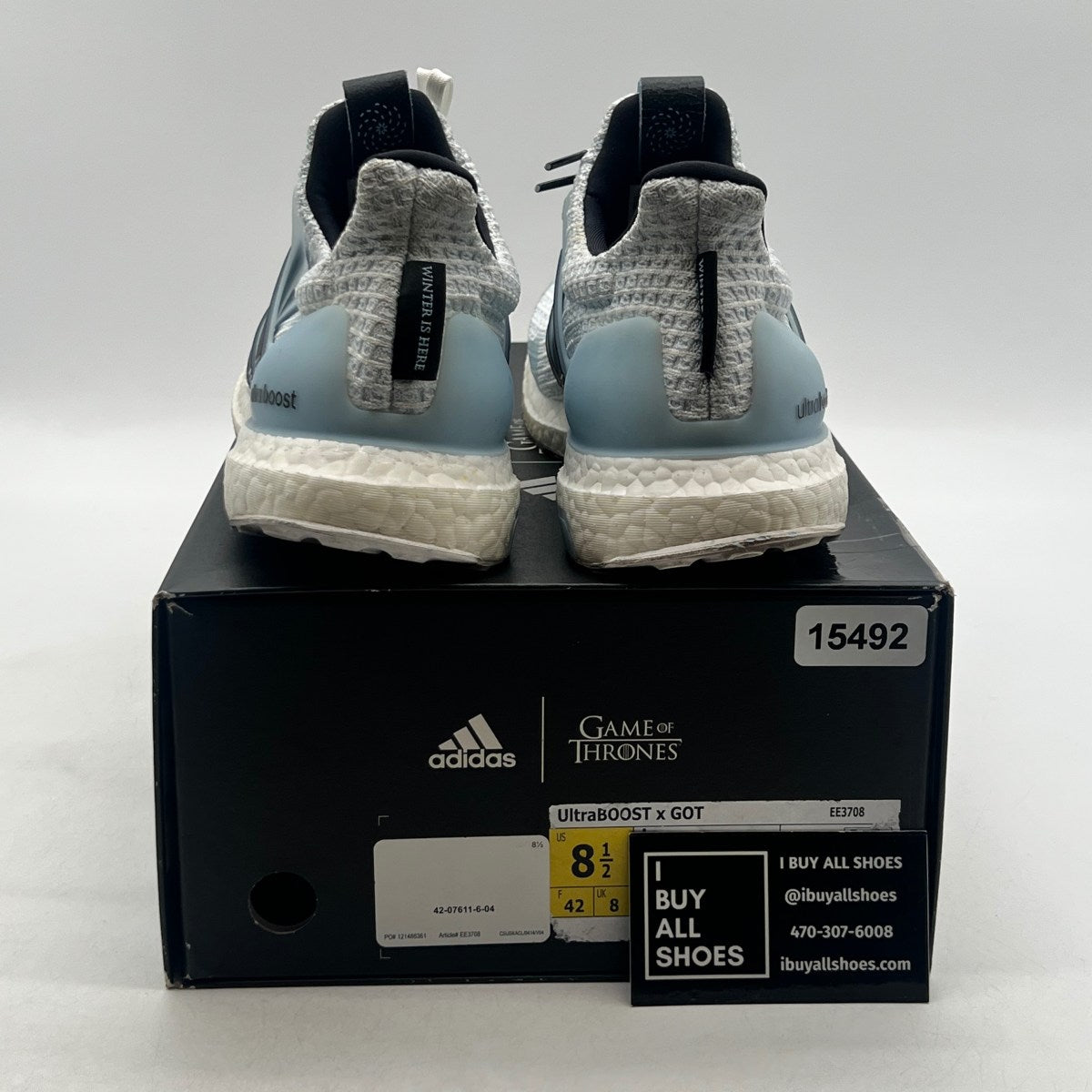 adidas Ultra Boost 4.0 Game of Thrones White Walkers - Image 3