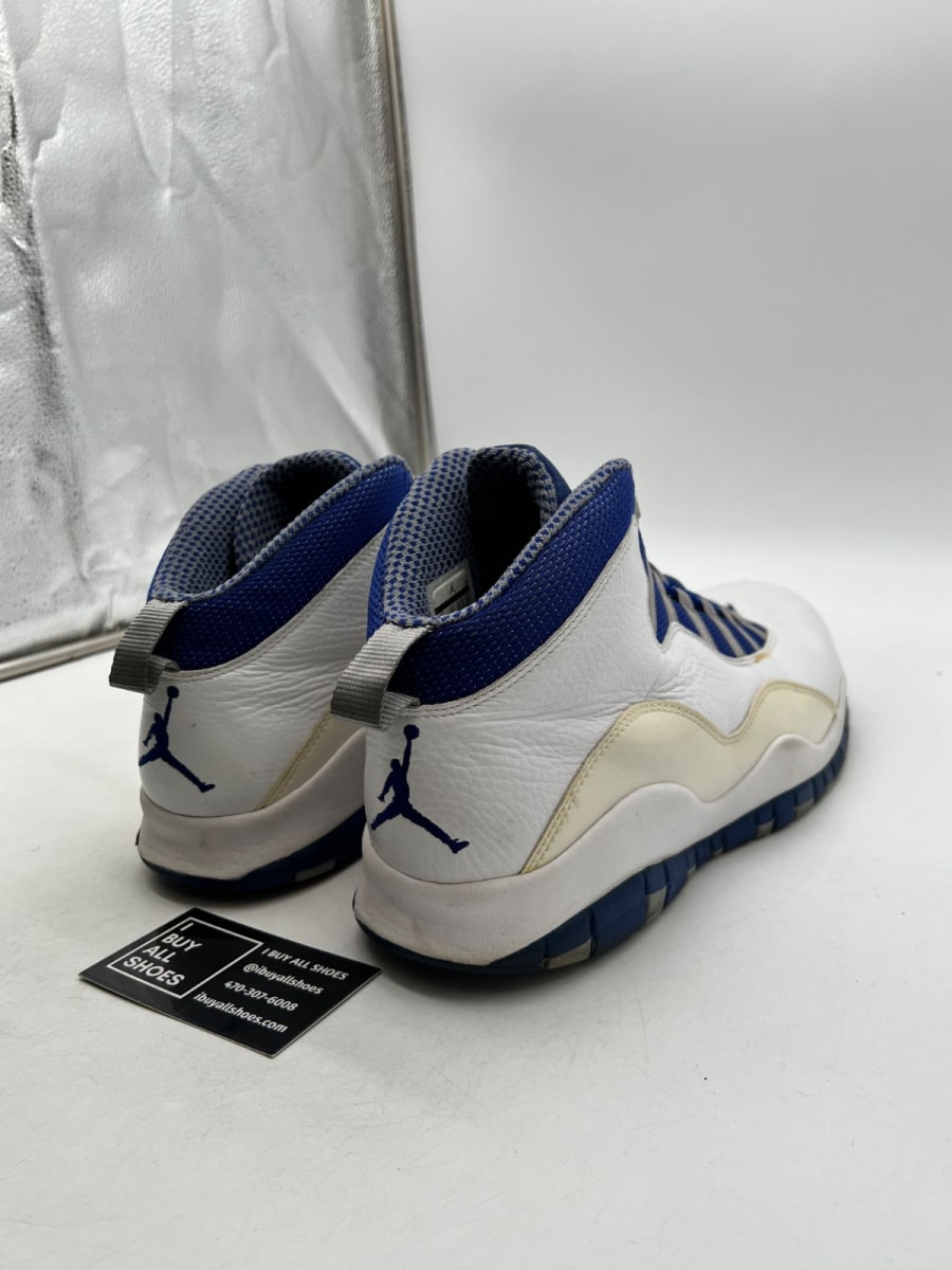 Jordan 10 Retro Old Royal 13 (Heavily Worn Pre-Owned) - Image 3