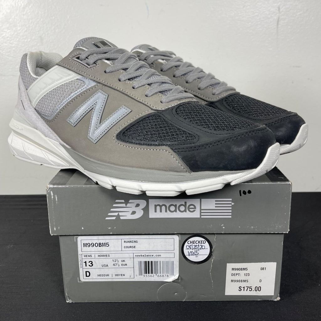 New Balance 990v5 Made In USA 'Marblehead Black' (Size 13) - Image 1