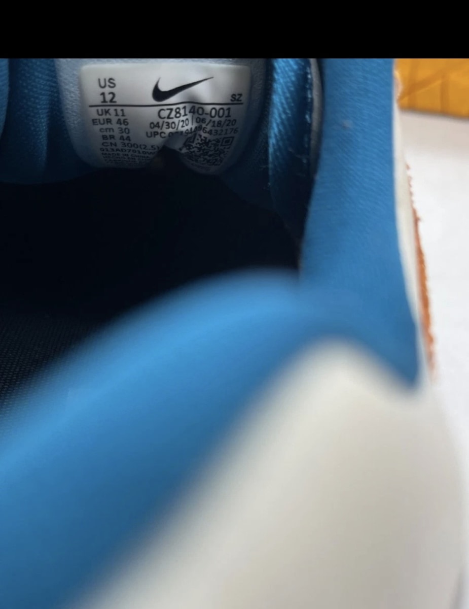 Nike Air Max 1 Multi Mix 12 (Moderately Worn Pre-Owned)NikeWhite/Black-Rust-Blue - Image 7