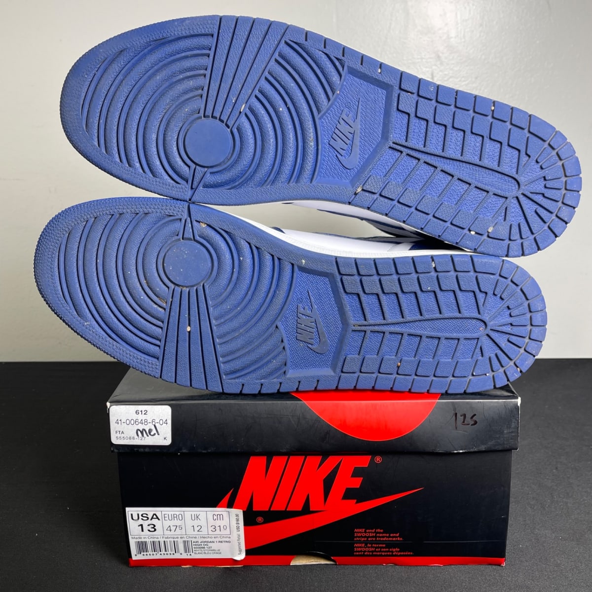 Jordan 1 Retro Storm Blue (Size 13) - aux
