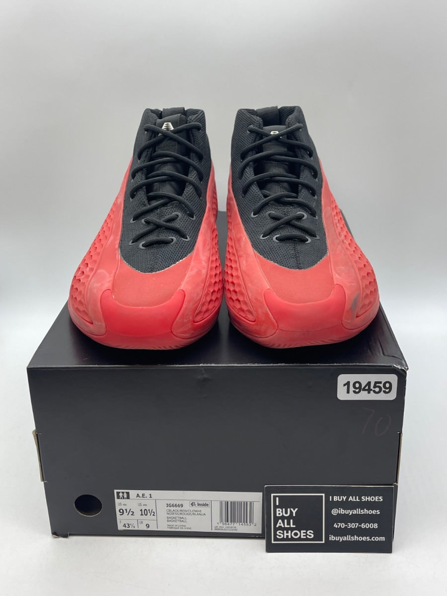 adidas AE 1 Georgia Bulldogs 9.5 (Moderately Worn Pre-Owned) - Image 2