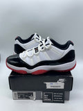 Jordan 11 Retro Low Concord Bred 9.5 (Moderately Worn Pre-Owned) - Image 1