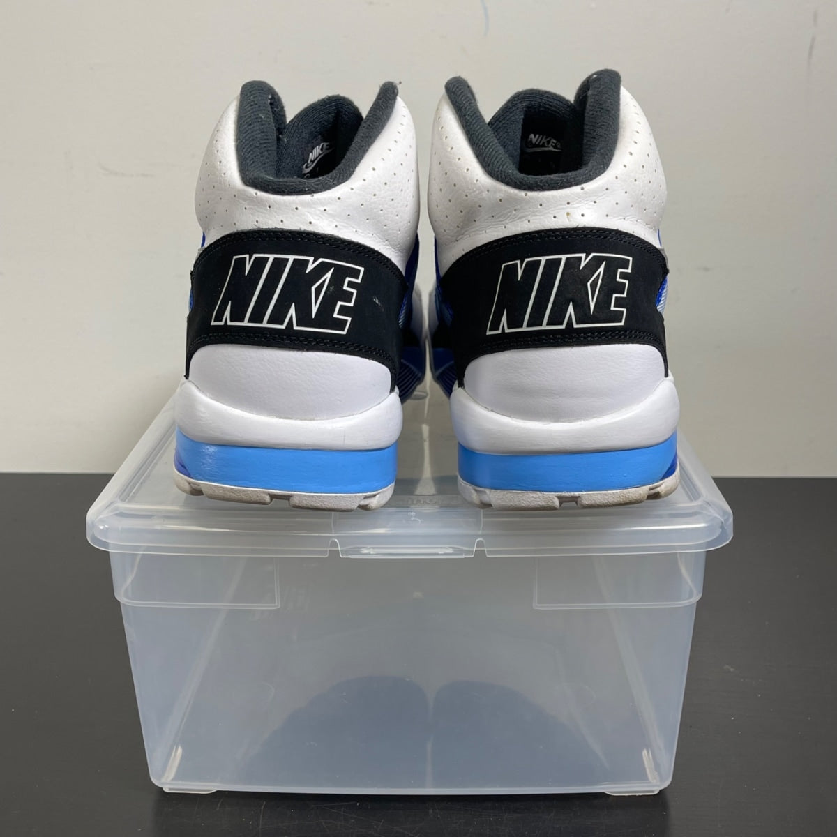 Nike Air Trainer SC High Royals 12 (Moderately Worn Pre-Owned)NikeWhite/Metallic Silver/Black - Image 4