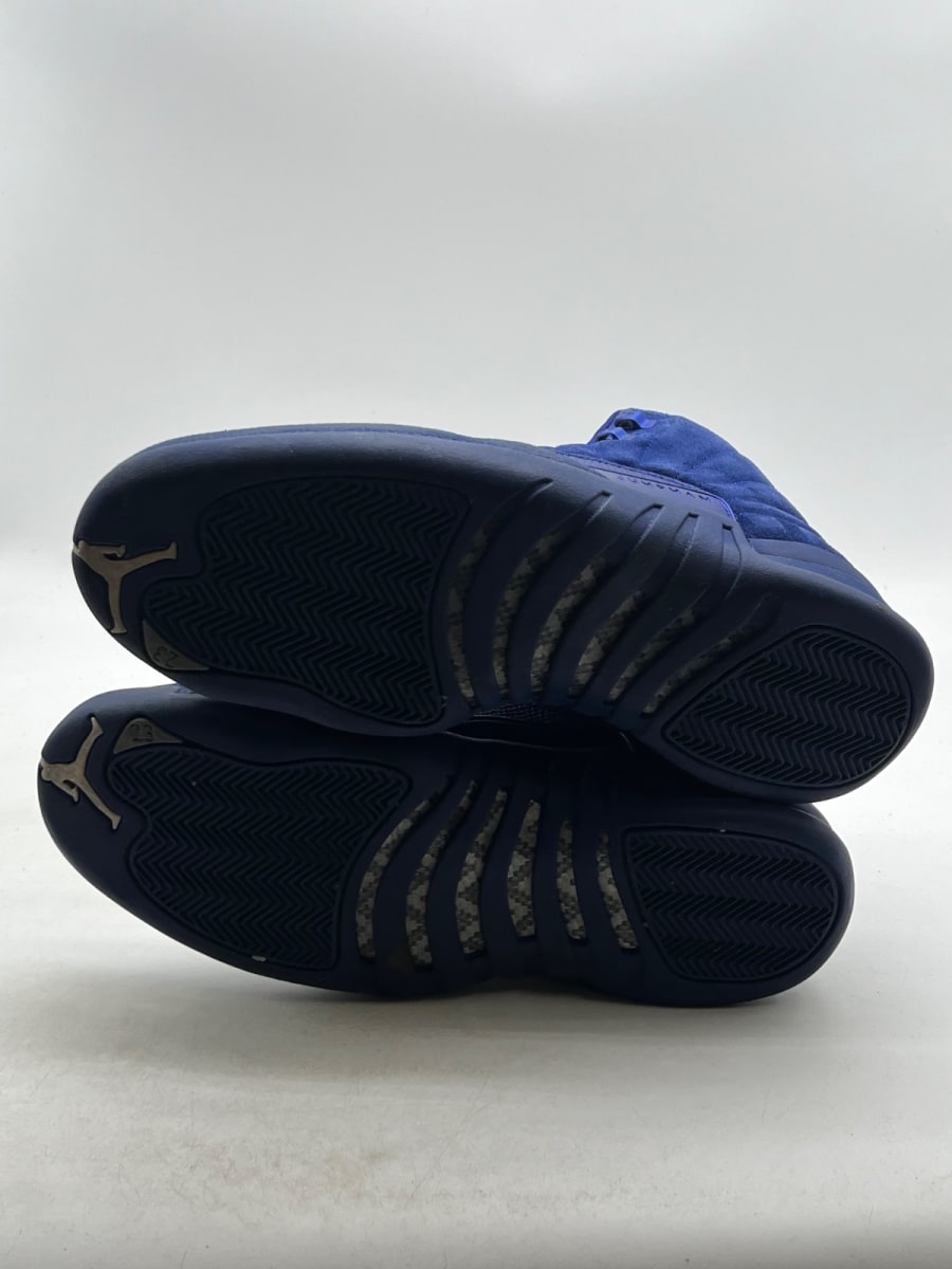 Jordan 12 Retro Deep Royal Blue 13 (Lightly Worn Pre-Owned)JordanDeep Royal Blue/White-Metallic Silver - Image 7