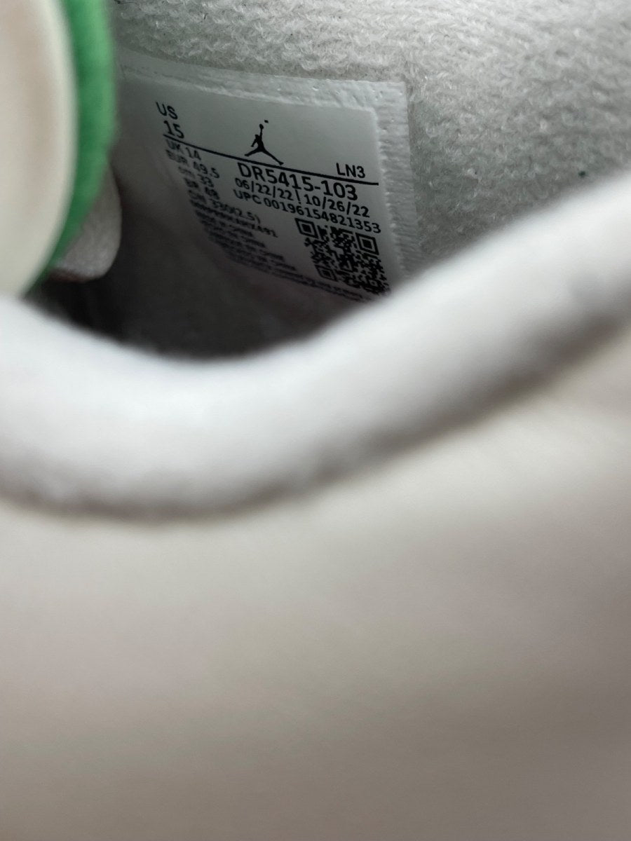 Jordan 4 Retro SB Pine Green 15 (Moderately Worn Pre-Owned)JordanSail/Pine Green/Neutral Grey/White - Image 8