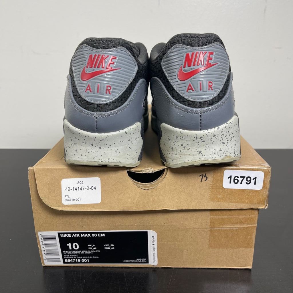Nike Air Max 90 EM Night Stadium 10 (Moderately Worn Pre-Owned)NikeNight Stadium/Night Stadium/Clear Grey - Image 4