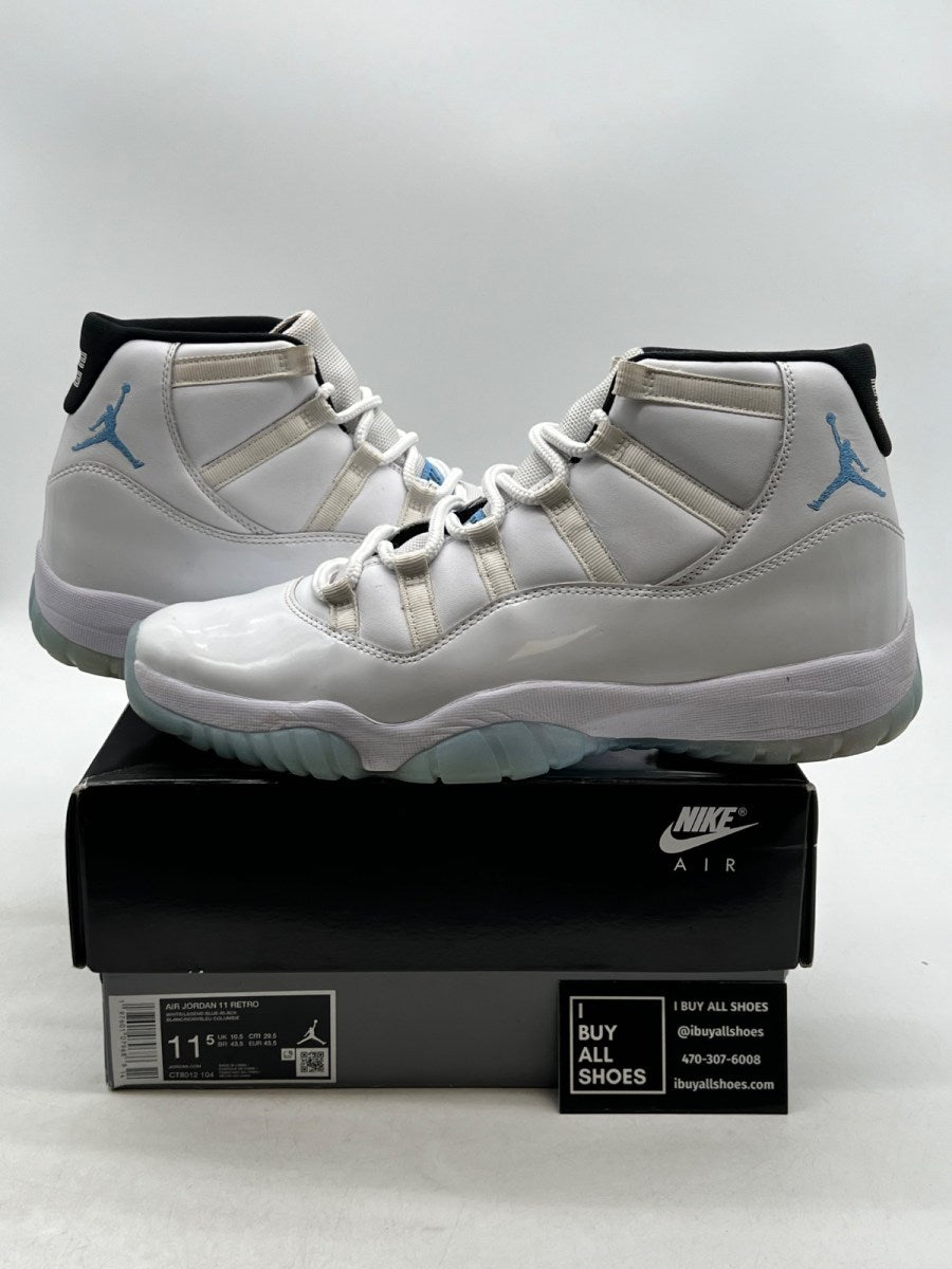 Jordan 11 Retro Legend Blue (2024) 11.5 (Lightly Worn Pre-Owned) - Image 1