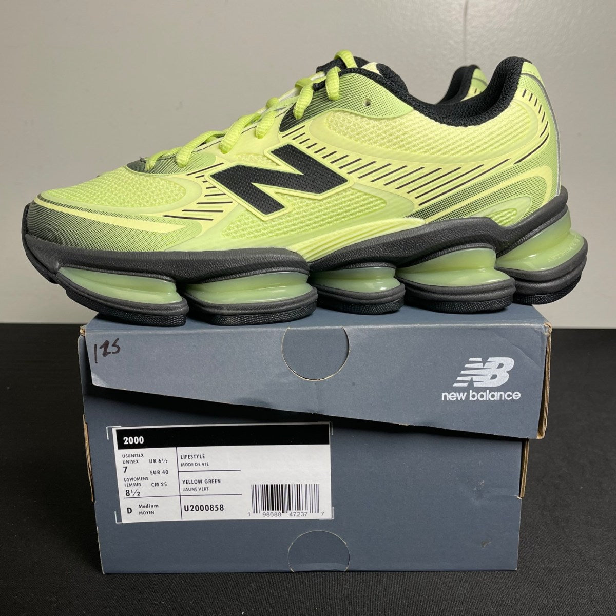 New Balance Abzorb 2000 Limelight Dry Lime (Size 7) - Image 3