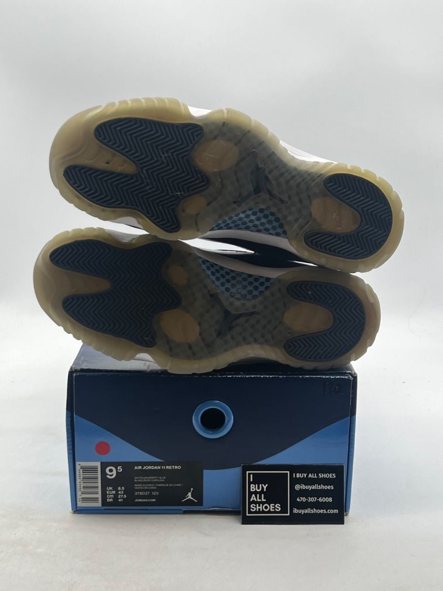 Jordan 11 Retro UNC Win Like 82 9.5 (Lightly Worn Pre-Owned) - Image 7