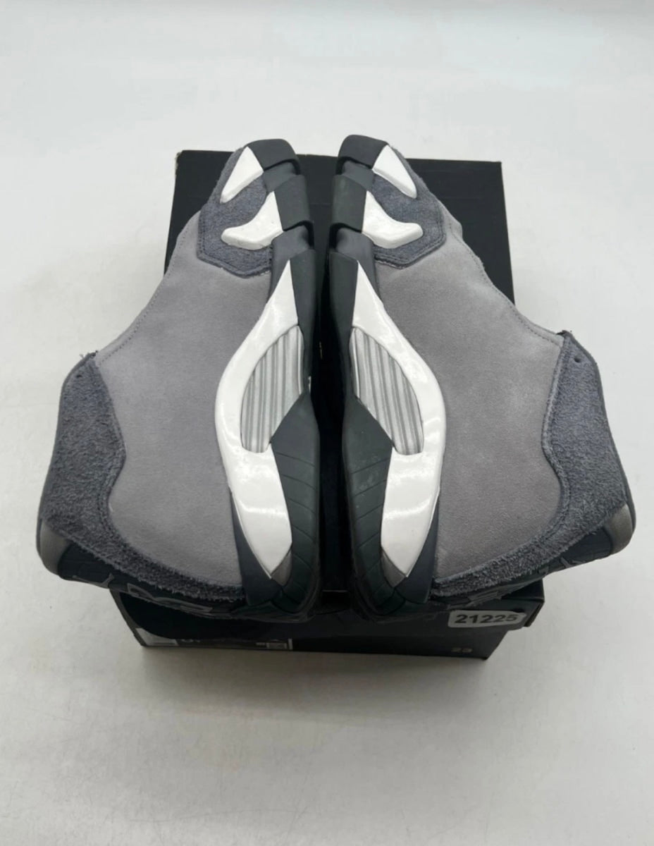 Jordan 14 Retro Flint Grey (GS) 6Y (Moderately Worn Pre-Owned)JordanFlint Grey/Stealth Grey/White - Image 9