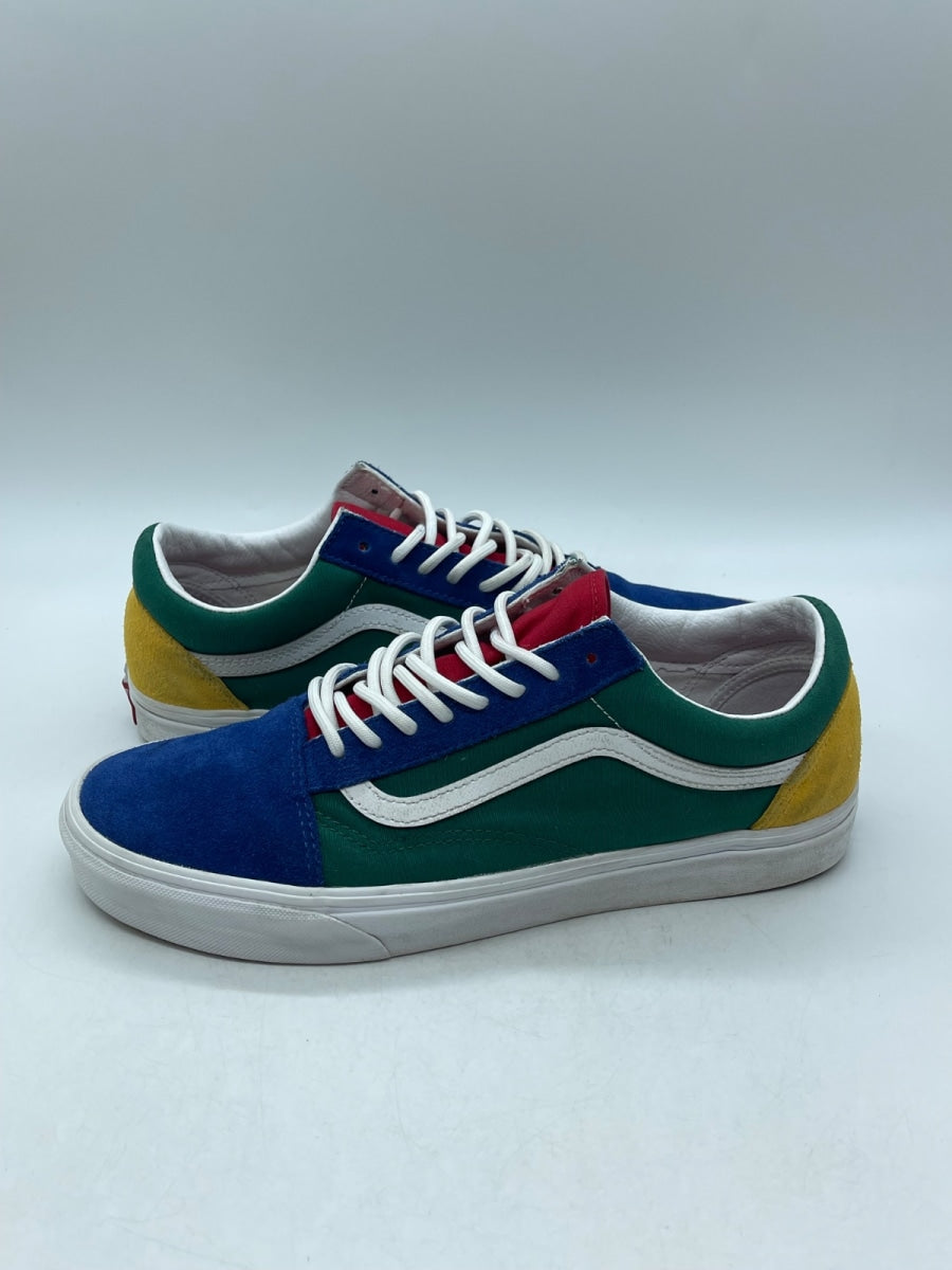 Vans Old Skool 'Yacht Club' 11 (Moderately Worn Pre-Owned)VansBlue/Green-Yellow - Image 1