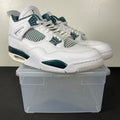 Jordan 4 Retro Oxidized Green 12 (Moderately Worn Pre-Owned)JordanWhite/Oxidized Green/White/Neutral Grey - Image 1