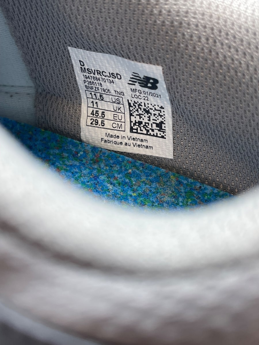 Jaden Smith x New Balance Vision Racer 'Grey Silver' 11.5 (Moderately Worn Pre-Owned)New Balance - Image 8