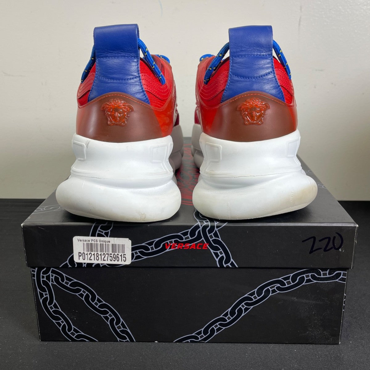 Versace Chain Reaction 'Red Cherry' (Size 43) - Image 5