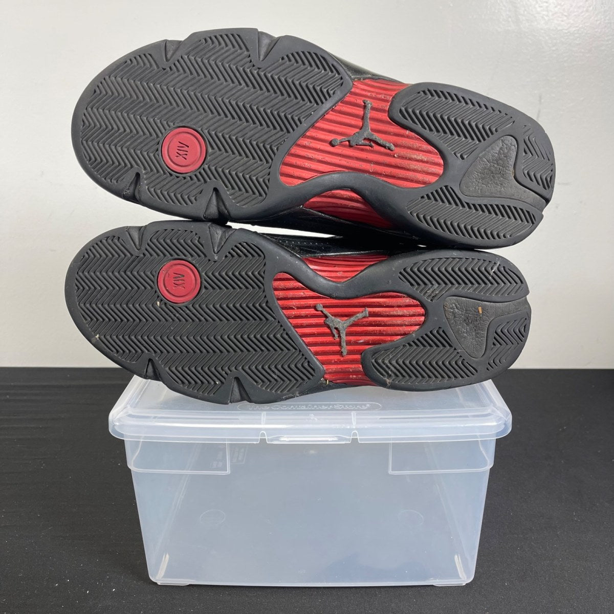 Jordan 14 OG Last Shot (1999) 11 (Moderately Worn Pre-Owned)JordanBlack/Black-Varsity Red - Image 5