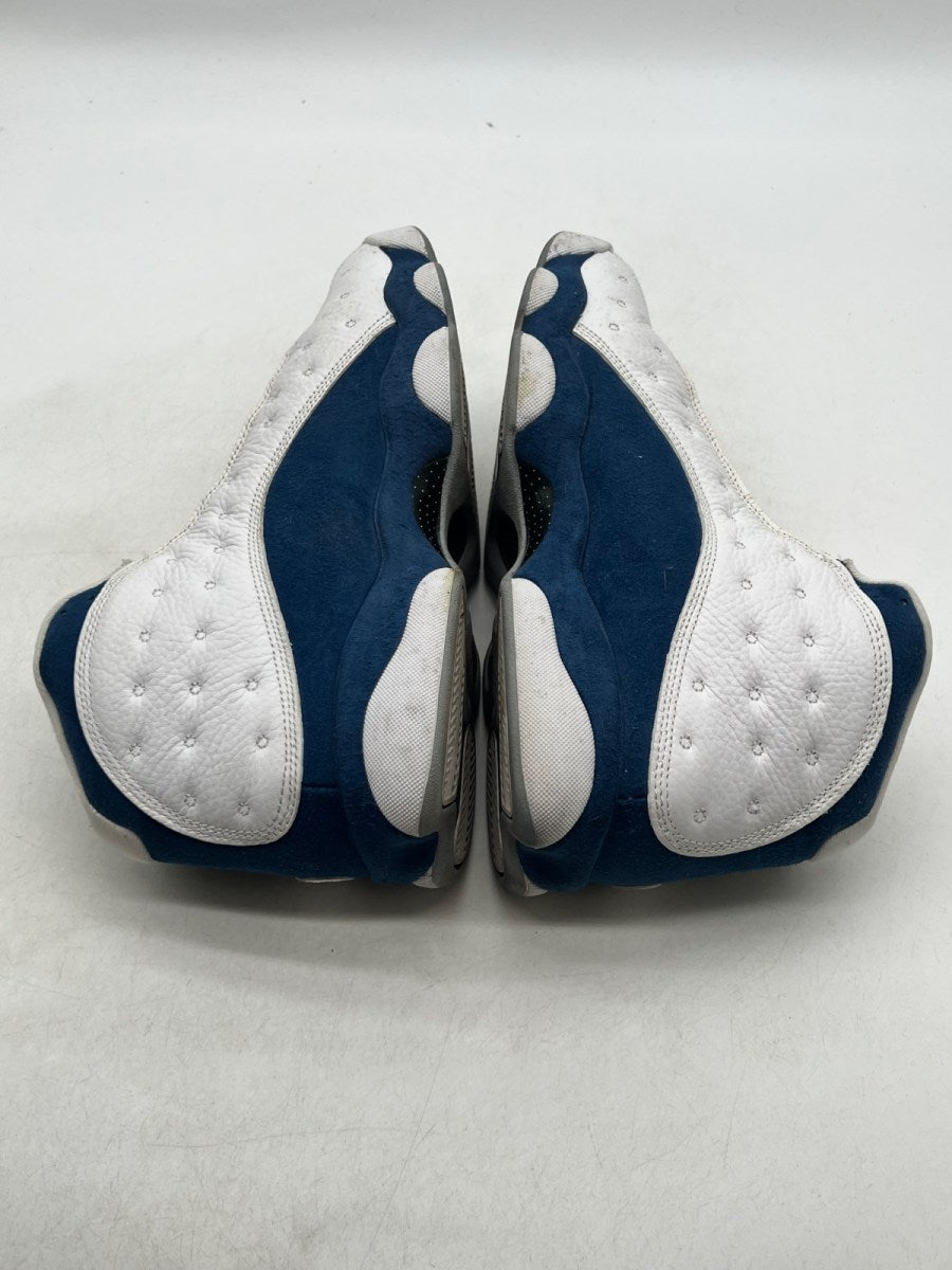 Jordan 13 Retro French Blue 10.5 (Moderately Worn Pre-Owned)JordanWhite/French Blue/Light Steel Grey/Fire Red - Image 6