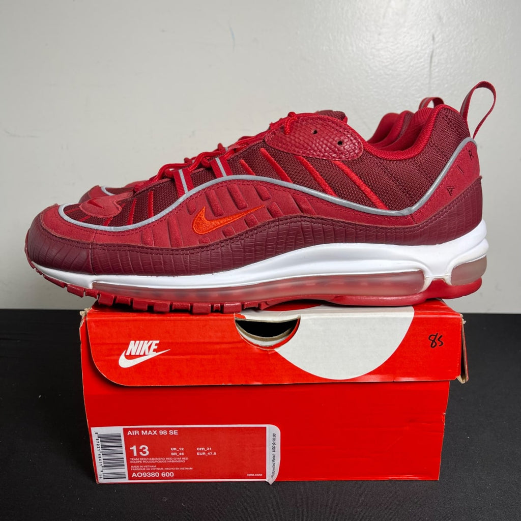 Nike Air Max 98 Triple Red (Size 13) - aux