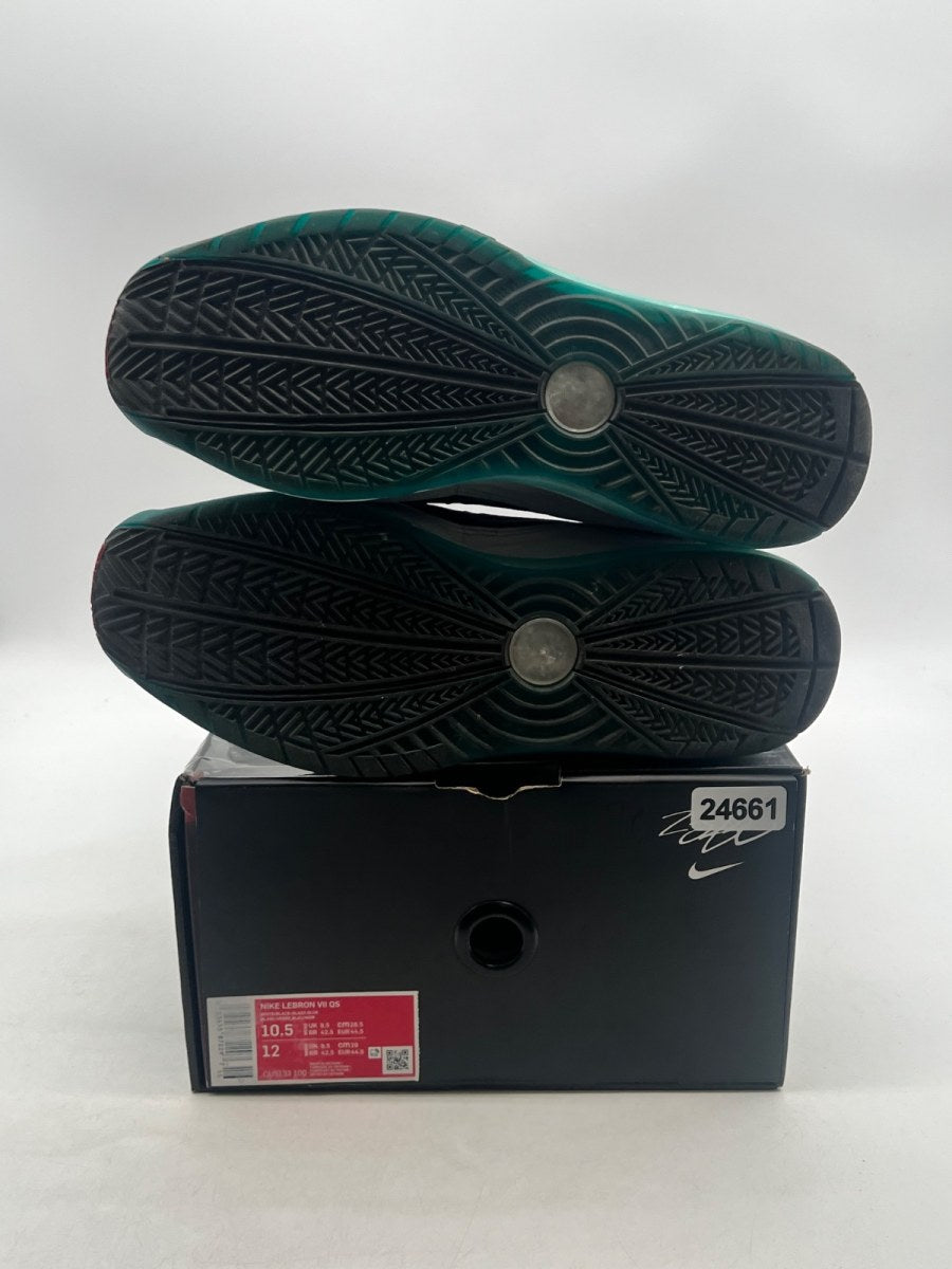 Nike LeBron 7 NFW Red Carpet (2019) 10.5 (Moderately Worn Pre-Owned)NikeWhite/Black-Glass Blue-Challenge Red - Image 7