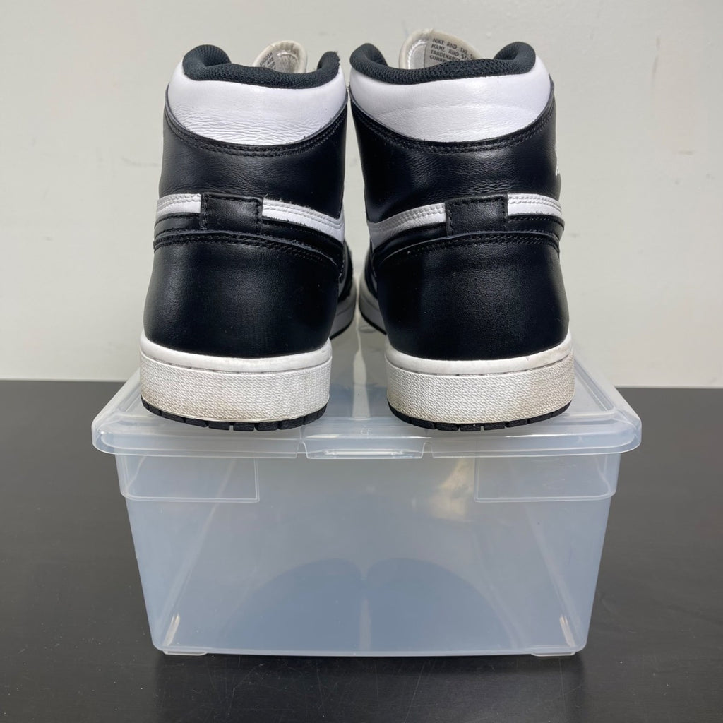 Jordan 1 Retro Black White (2014) 12 (Moderately Worn Pre-Owned)JordanBlack/White-Black - Image 4