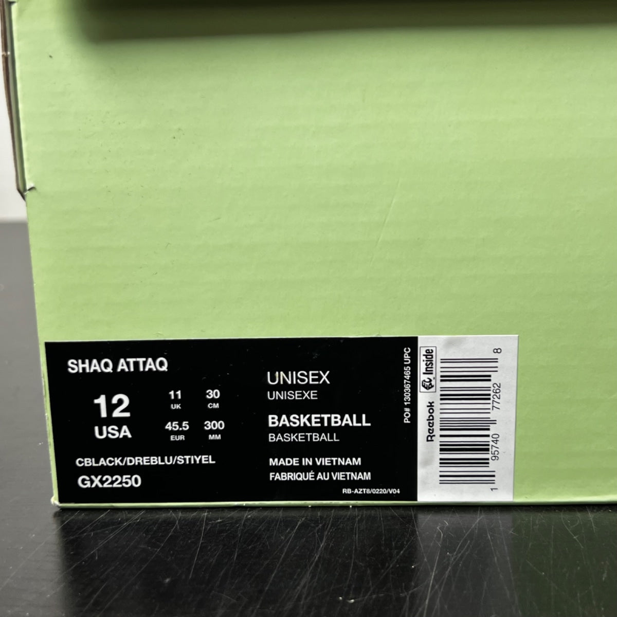 Smiley x Reebok Shaq Attaq '50th Anniversary' 12 (Lightly Worn Pre-Owned)Reebok - Image 4