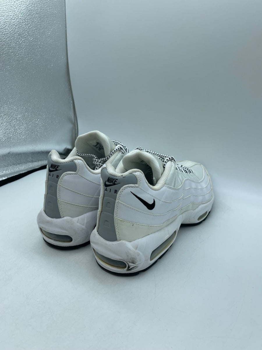 Nike Air Max 95 White Black 12 (Moderately Worn Pre-Owned)NikeWhite/Black-Black - Image 5