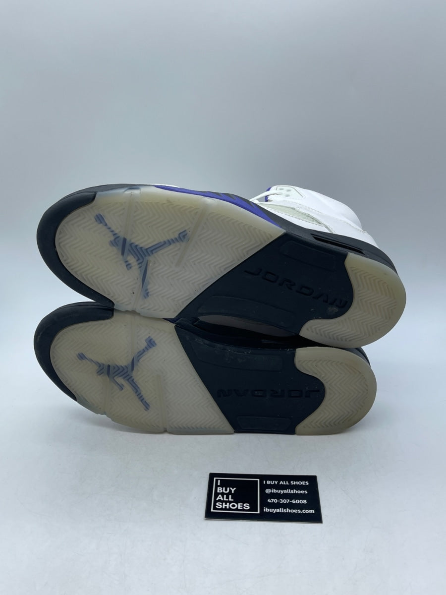 Jordan 5 Retro Dark Concord 11 (Heavily Worn Pre-Owned) - Image 7