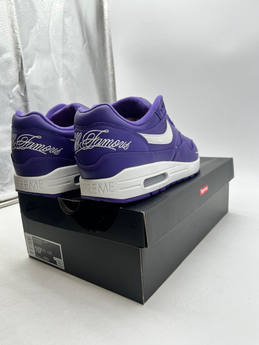 Nike Air Max 1 '87 SP Supreme Varsity Purple 10.5 (VNDS Pre-Owned)Nike - Image 5