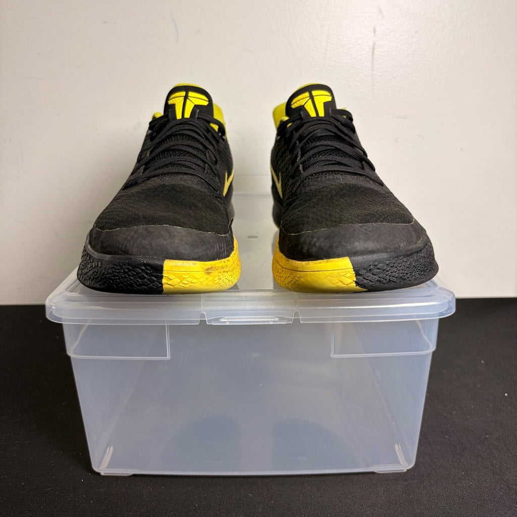 Nike Mamba Focus Black Optimum Yellow (Size 9) - Image 2