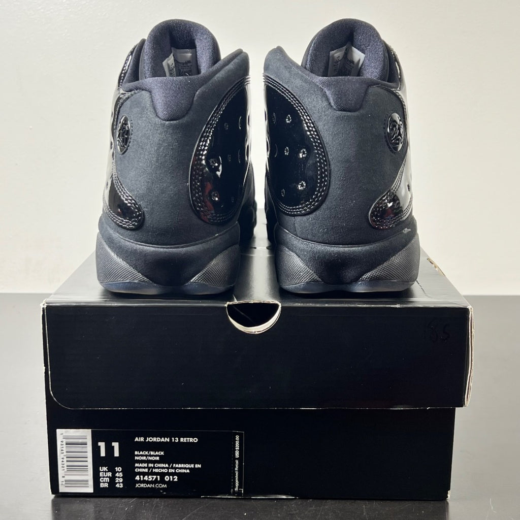 Jordan 13 Retro Cap and Gown 11 (Lightly Worn Pre-Owned)JordanBlack/Black - Image 5