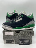 Jordan 3 Retro Pine Green 8.5 (Moderately Worn Pre-Owned) - Image 1