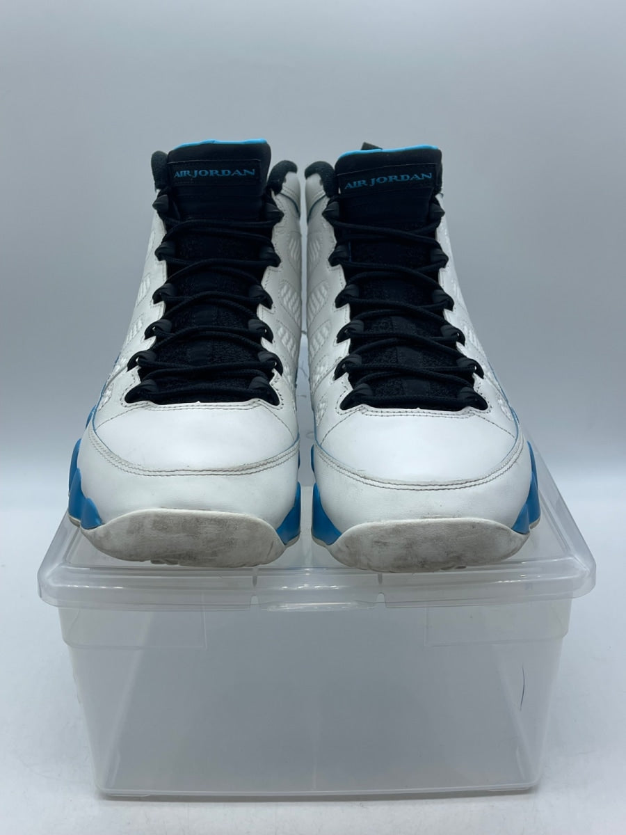 Jordan 9 Retro Powder Blue (2024) 11 (Moderately Worn Pre-Owned)JordanSummit White/Black/Dark Powder Blue - Image 2