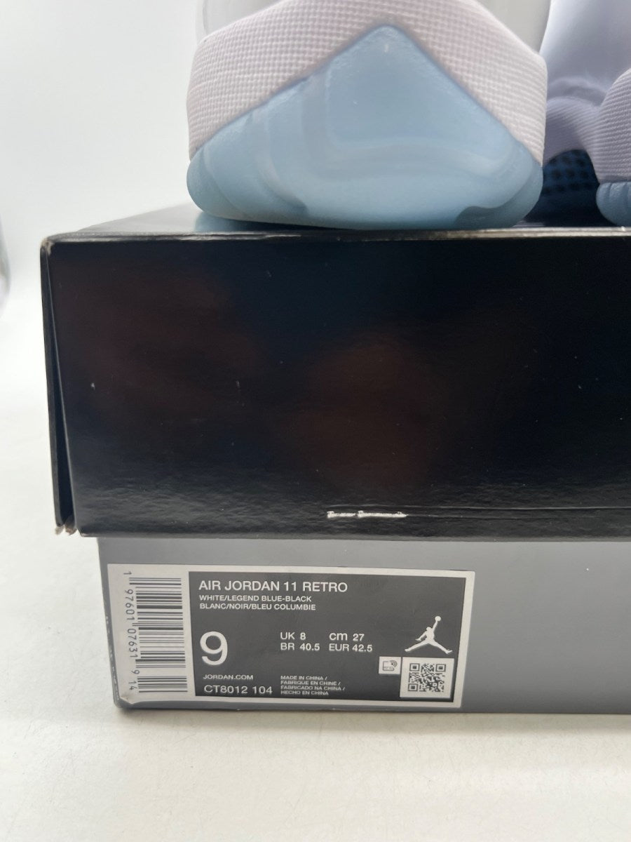 Jordan 11 Retro Legend Blue (2024) 9 (Lightly Worn Pre-Owned)JordanWhite/Legend Blue/Black - Image 6